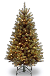 National Tree Company Pre-Lit Artificial Full Christmas Tree,