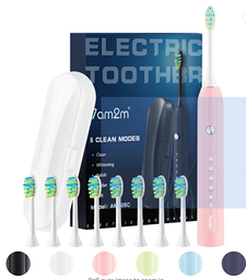 7AM2M Sonic Electric Toothbrush for Adults and Kids
