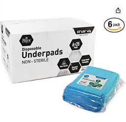 Medpride Disposable Underpads 23'' X 36''