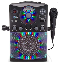 Singing Machine SML385UBK Bluetooth Karaoke System