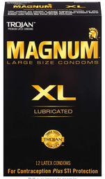 Trojan Magnum XL Large Size Lubricated Condoms