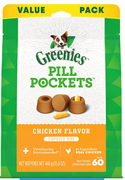 GREENIES PILL POCKETS Capsule Size Natural Dog Treats