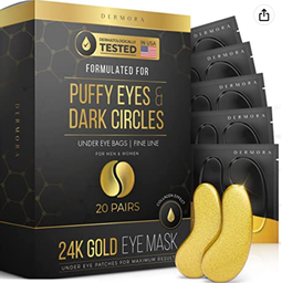 DERMORA 24K Gold Eye Mask