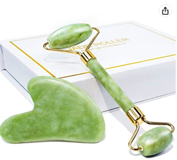 BAIMEI Jade Roller & Gua Sha Set Face Roller